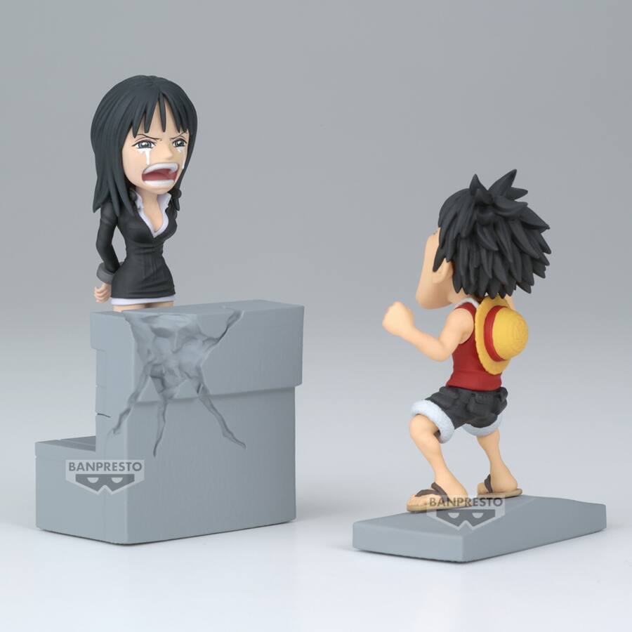 Bandai Banpresto One Piece Log Stories Monkey D. Luffy & Nico Robin World Collectable Figure