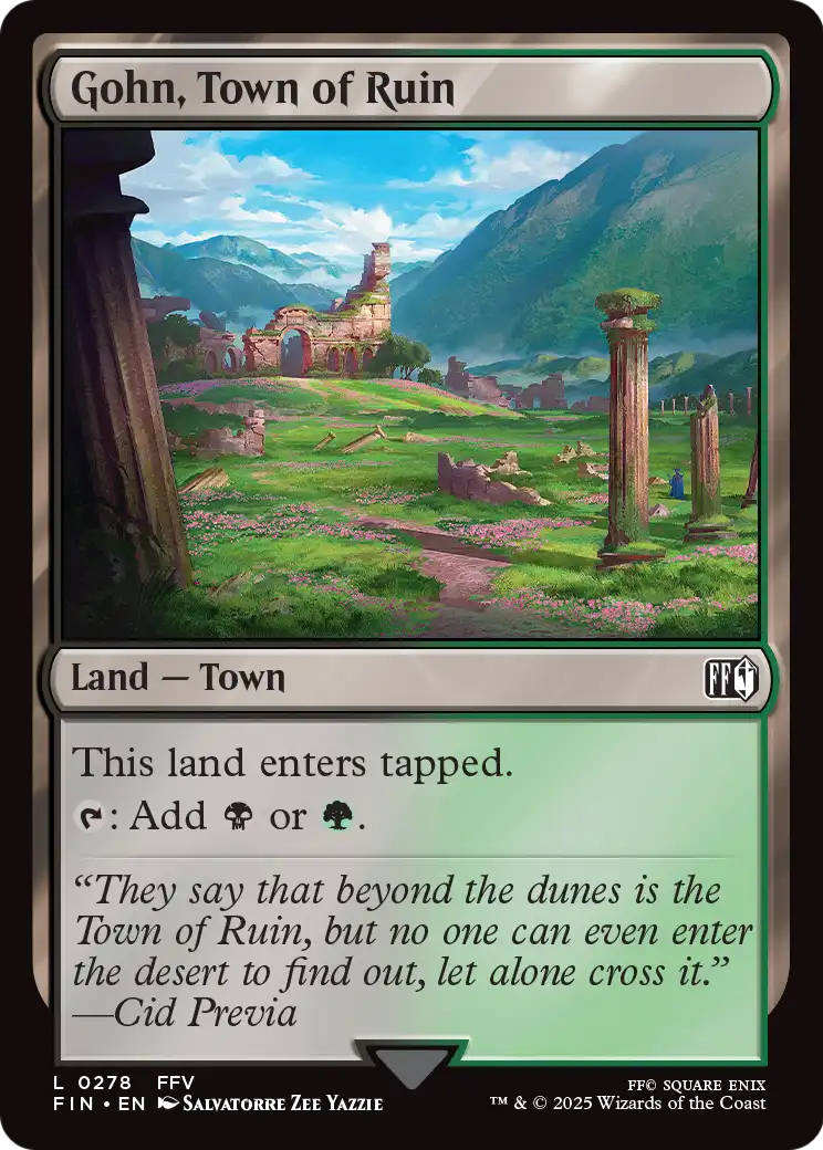 Gohn, Town of Ruin [FINAL FANTASY]