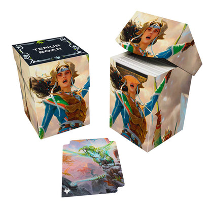 Ultra Pro MTG Tarkir: Dragonstorm Eshki, Temur's Roar / Ureni of the Unwritten Deck Box Pro 100+