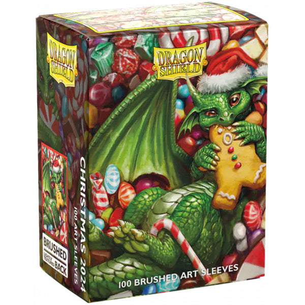 Dragon Shield Christmas 2024 Limited Edition Art Brushed Sleeves (Standard Size)