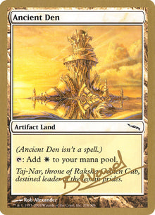 Ancient Den (Manuel Bevand) [World Championship Decks 2004]