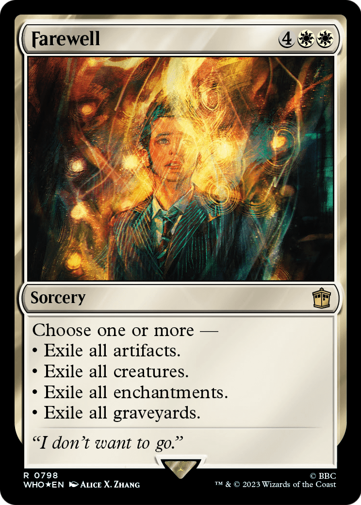 Farewell (Surge Foil) [Doctor Who]