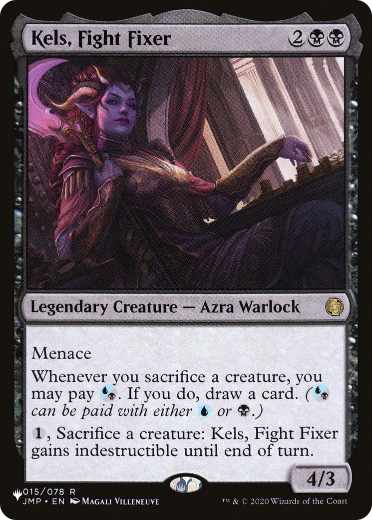Kels, Fight Fixer [The List]