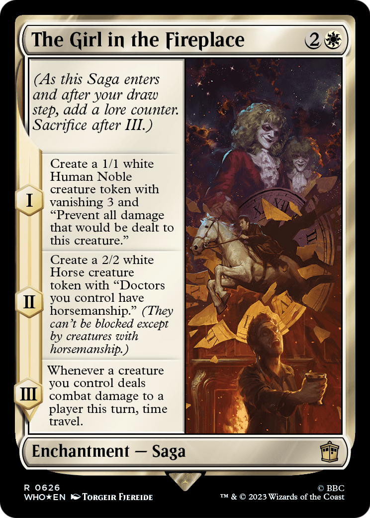 The Girl in the Fireplace (Surge Foil) [Doctor Who]