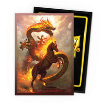 Dragon Shield Fire Horse 2026 Limited Edition Matte Dual Art Sleeves (Standard Size)