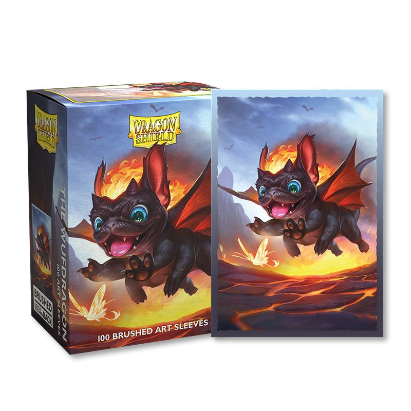 Dragon Shield Brushed Art Spirit Dragon - The Wufdrake Sleeves (Standard Size)