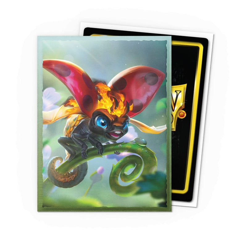 Dragon Shield Brushed Art Spirit Dragon - The Burnbug Sleeves (Standard Size)