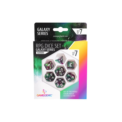 Gamegenic Galaxy Series Set of 7 RPG Dice