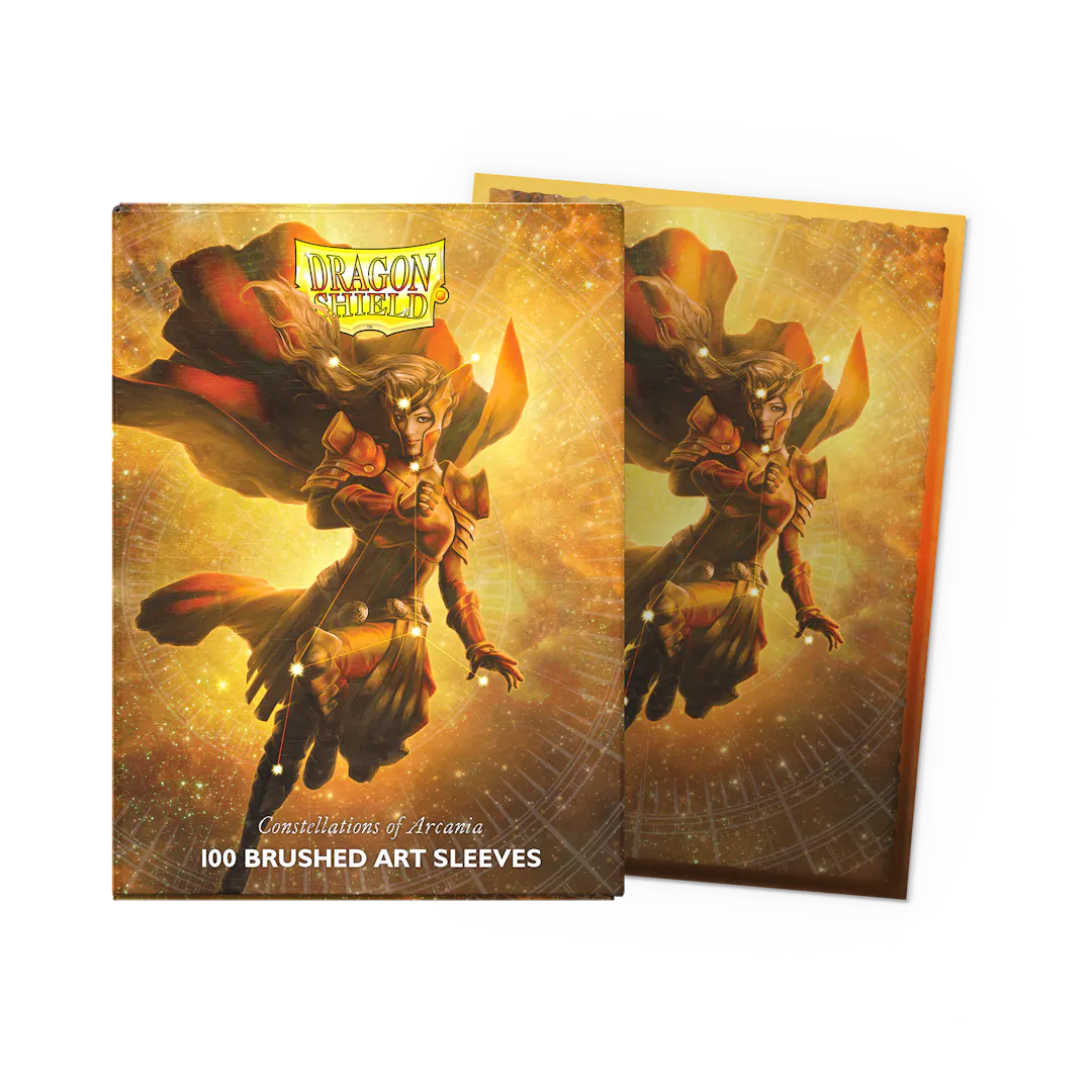 Dragon Shield Alaria Constellation Art Brushed Sleeves (Standard Size)