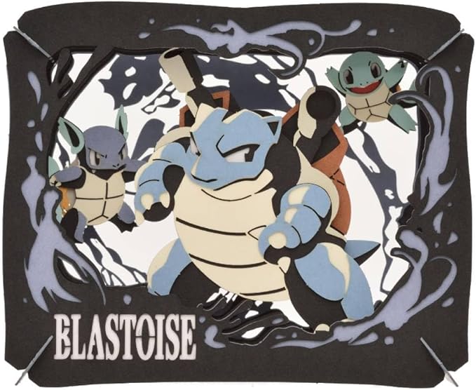Paper Theater Blastoise
