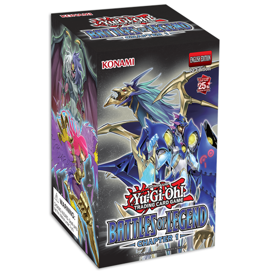 Yugioh Battles of Legend Chapter 1 (Choose Single box or Display of 8)