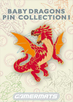 GamerMats Baby Dragon Pins