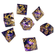 Chronicle RPG 7-Set Purple Ringfellows Dice