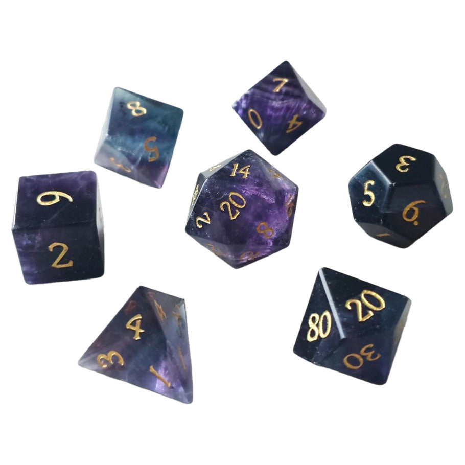 Chronicle RPG Accessories 7-Set Gemstone Amethyst