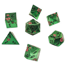 Chronicle RPG 7-Set Sakura Metal Green Pink Dice