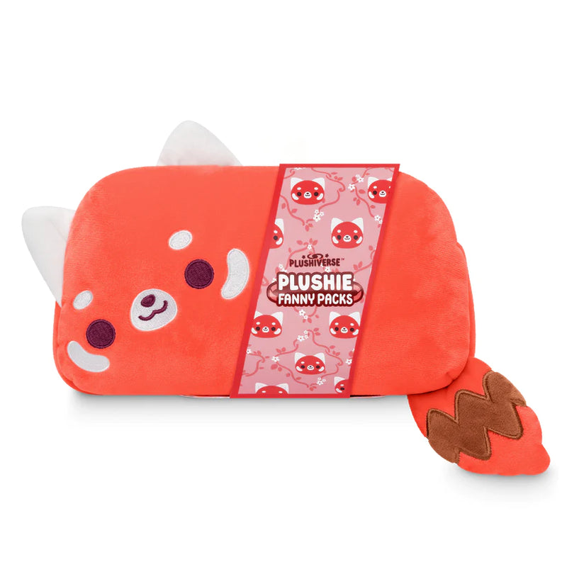 Plushiverse Cheery Red Panda Fanny Pack