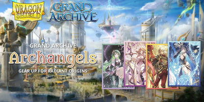 Dragon Shield Grand Archive Radiant Origins Archangels Matte Dual Art Sleeves (Standard Size)