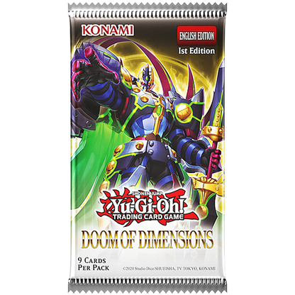 Yugioh Doom of Dimensions Booster Box