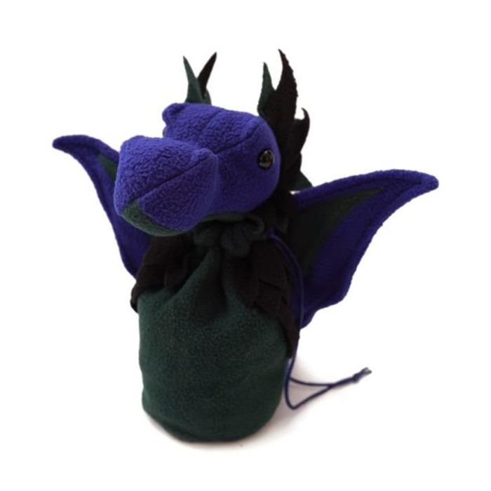 Wayward Masquerade - Dice Bag- Dragon Bagons Purple-Green