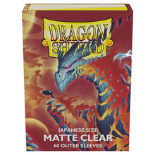 Dragon Shield Deck Protector Japanese Size Outer Sleeves Matte Clear