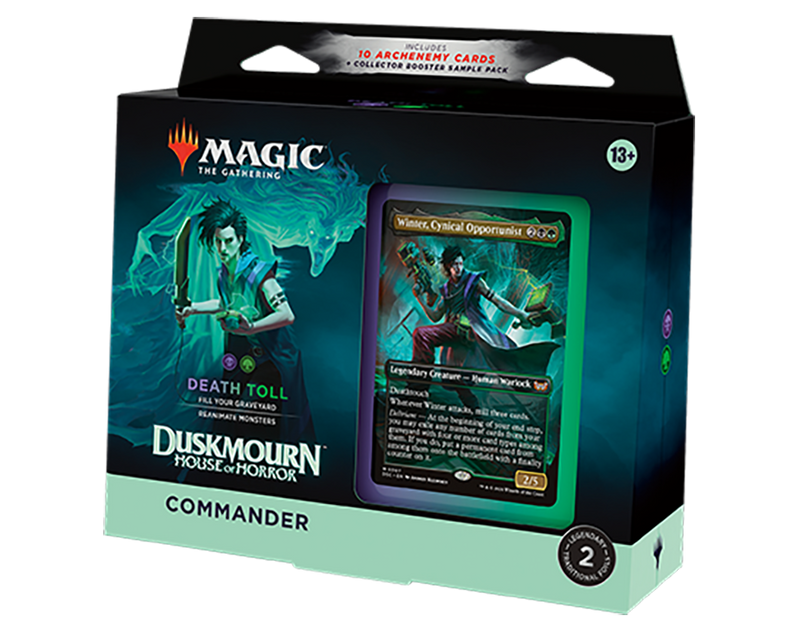 MTG Duskmourn: House of Horror Commander Deck - Single Deck