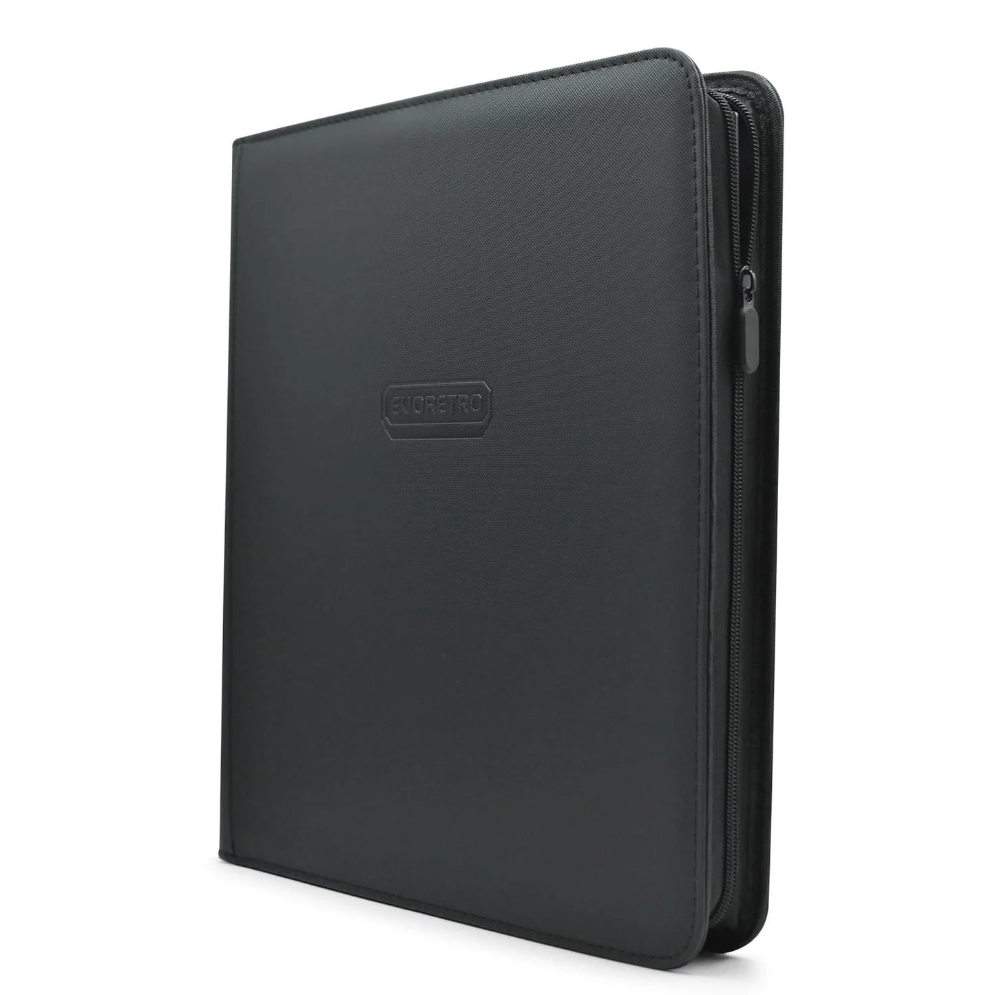 Evoretro Zip Binder - 4-Pocket - Toploader Compatible - Black