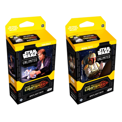 Star Wars Unlimited Jump to Lightspeed Spotlight Deck