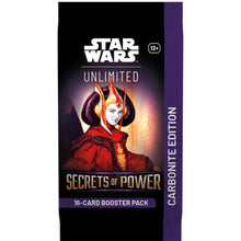 Star Wars Unlimited Secrets of Power Carbonite Booster Pack (PREORDER)