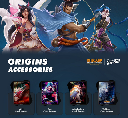 Riftbound League of Legends Set 1 Origins Art Sleeves