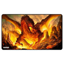 GameHead Fire Bringer Black Stitched Playmat
