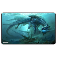 GameHead Dragon from the Depths Black Stitched Playmat