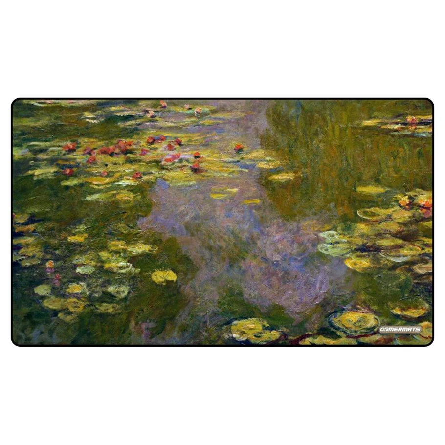 GameHead Water Lilies Stitched Playmat