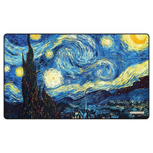 GameHead Starry Night Black Stitched Playmat