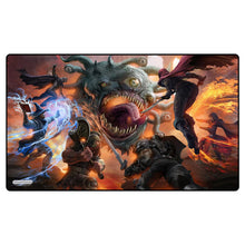 GameHead Behold Black Stitched Playmat