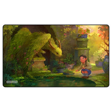 GameHead Magic Fountain Black Stitched Playmat