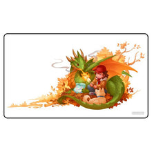 GameHead Toasting Marshmallows Black Stitched Playmat
