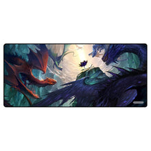 GameHead Lotus Guardians Black Stitched Deskmat