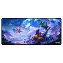 GameHead Circle of Life Black Stitched Deskmat