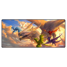 GameHead Flight Lessons Black Stitched Deskmat