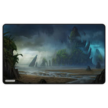 GameHead Magic Island Black Stitched Playmat