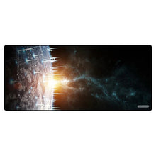 GameHead View from Space Black Stitched Deskmat