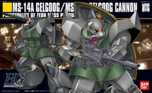 Gundam: HGUC MS-14A MASS PRODUCTION GELGOOG / MS-14C GELGOOG CANNON