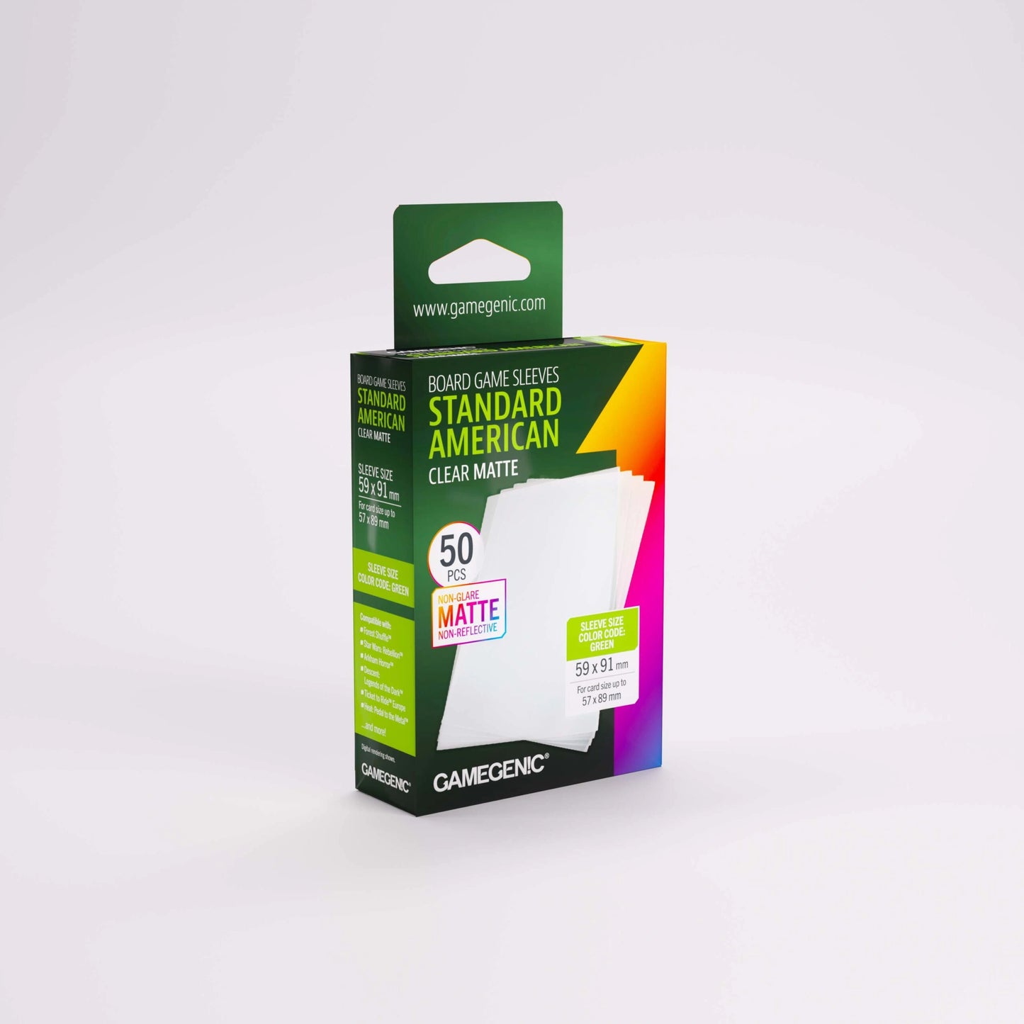 Gamegenic Matte Board Game Sleeves