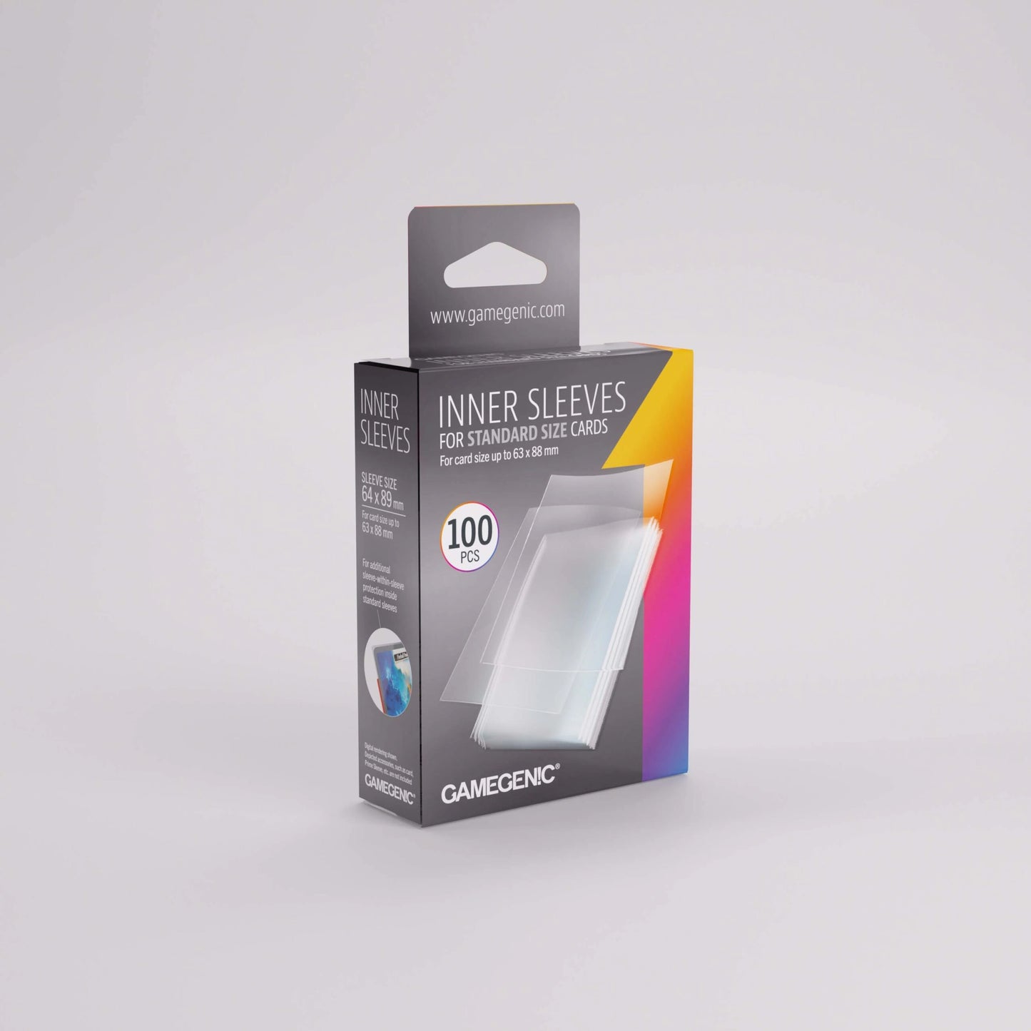 Gamegenic Standard Size Inner Sleeves