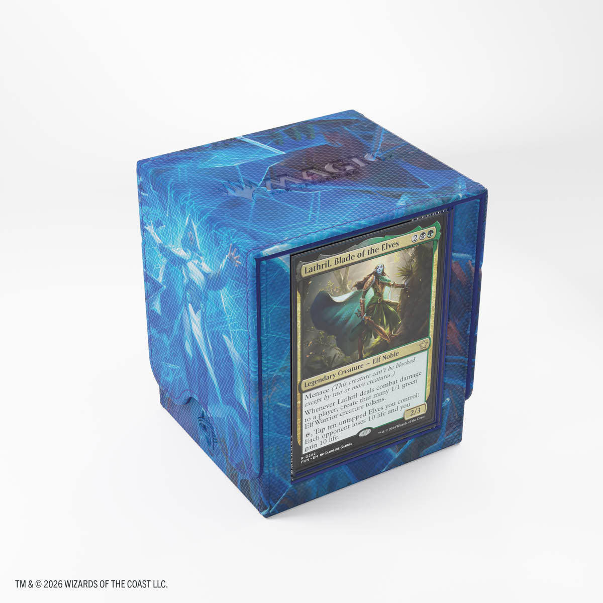 Gamegenic MTG Reality Fracture Squire PLUS 100+ XL Deck Box - Overwrite the Multiverse