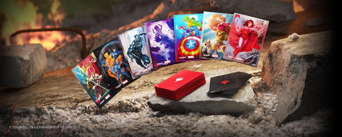 Gamegenic MTG Marvel Super Heroes Premium Art Sleeves