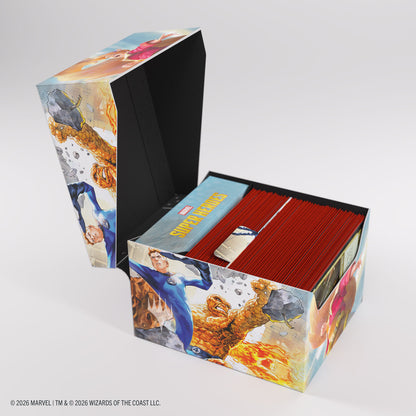 Gamegenic MTG Marvel Super Heroes The Fantastic Four/Go Nuts! Soft Crate 100+ XL Sideloading Deck Box