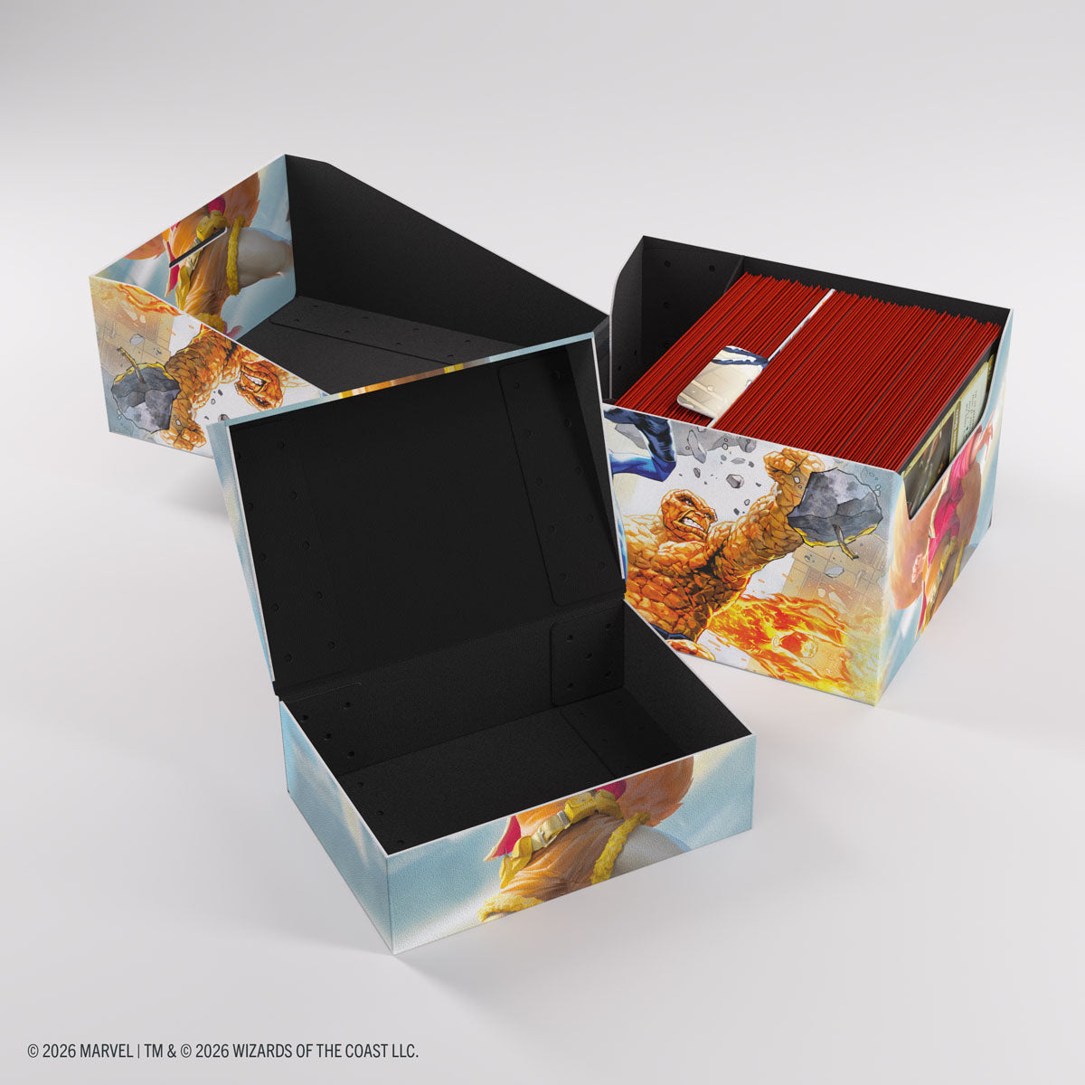 Gamegenic MTG Marvel Super Heroes The Fantastic Four/Go Nuts! Soft Crate 100+ XL Sideloading Deck Box