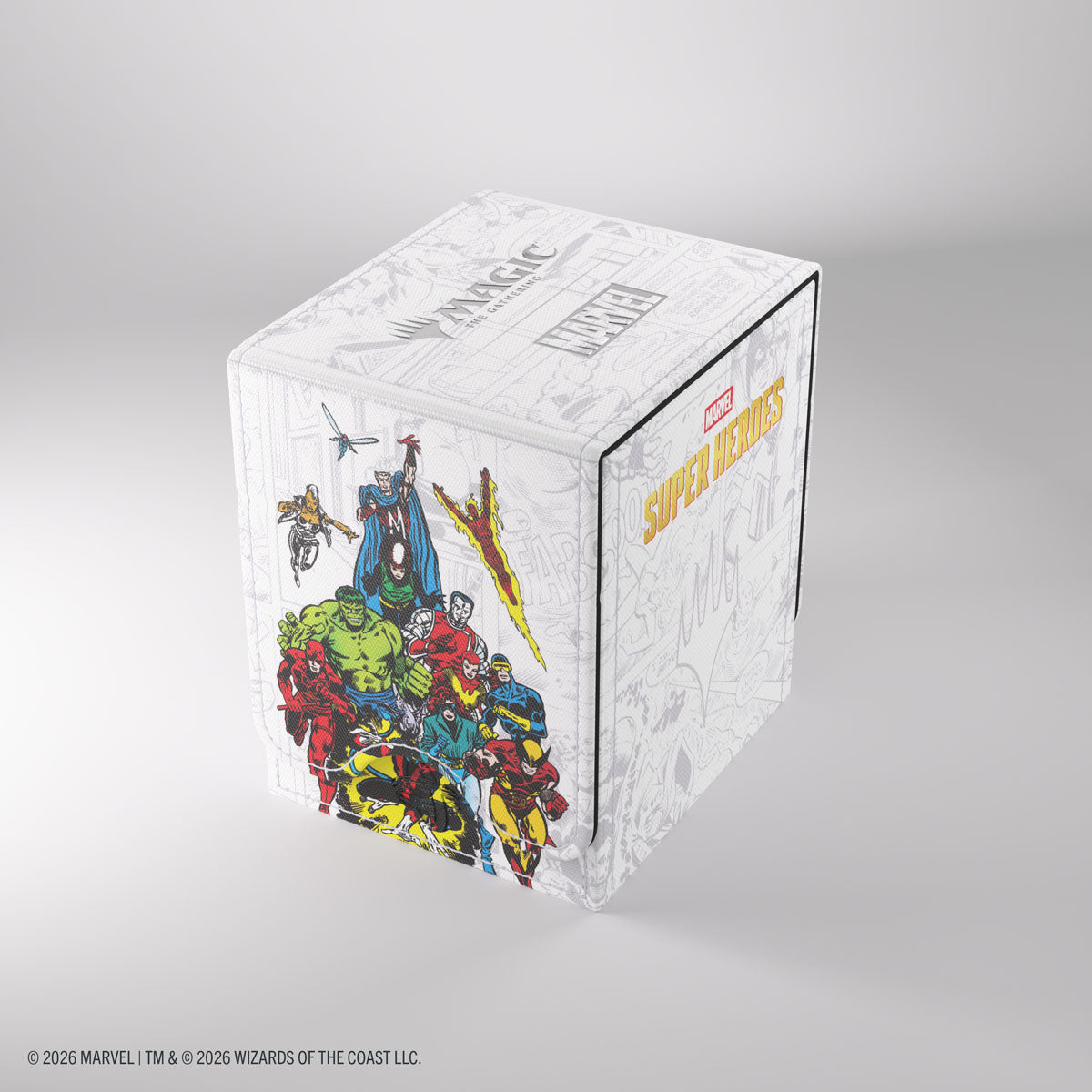 Gamegenic MTG Marvel Super Heroes Squire 100+ XL Card Convertible Deck Box