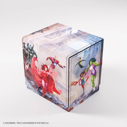 Gamegenic MTG Marvel Super Heroes Sidekick Pro 100+ XL Convertible Deck Box